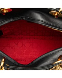 Pre-Loved by Azura Reborn - Pre-Loved Large Lambskin Cannage Lady Dior