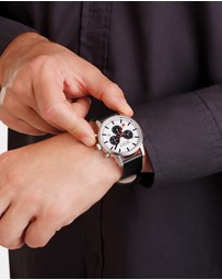 Mondaine - Mondaine Official Swiss Railways Neo Chronograph Watch 41mm