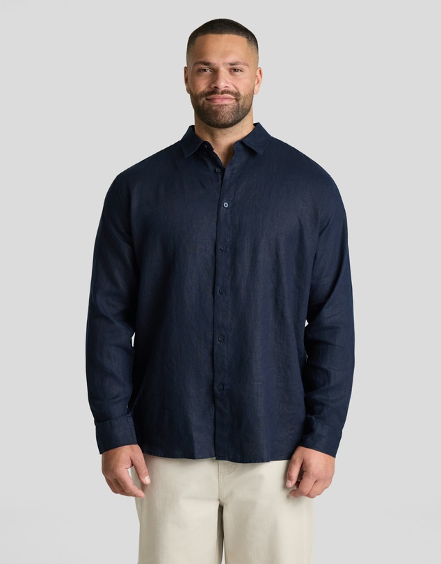 Johnny Bigg - Resort Relaxed Fit Linen Shirt