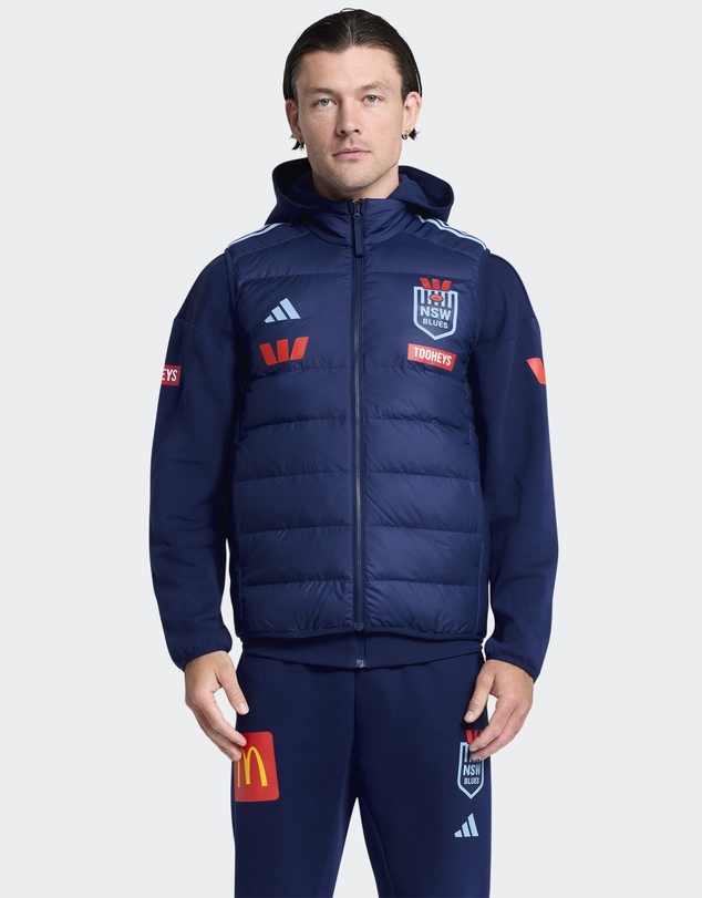 adidas Performance - Westpac NSW Blues Puffer Vest Mens Mens