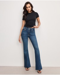 Good American - Good Legs Flare Jeans