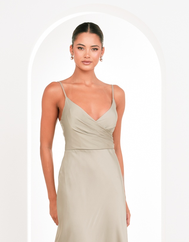 Pilgrim - Yara Wrap Neck Maxi Dress