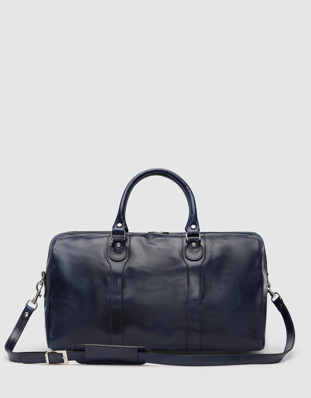 Republic of Florence - The Beltrami Blue Weekender Bag