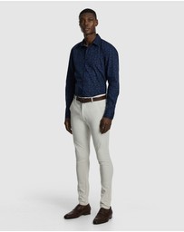 yd. - Linden Slim Floral Shirt