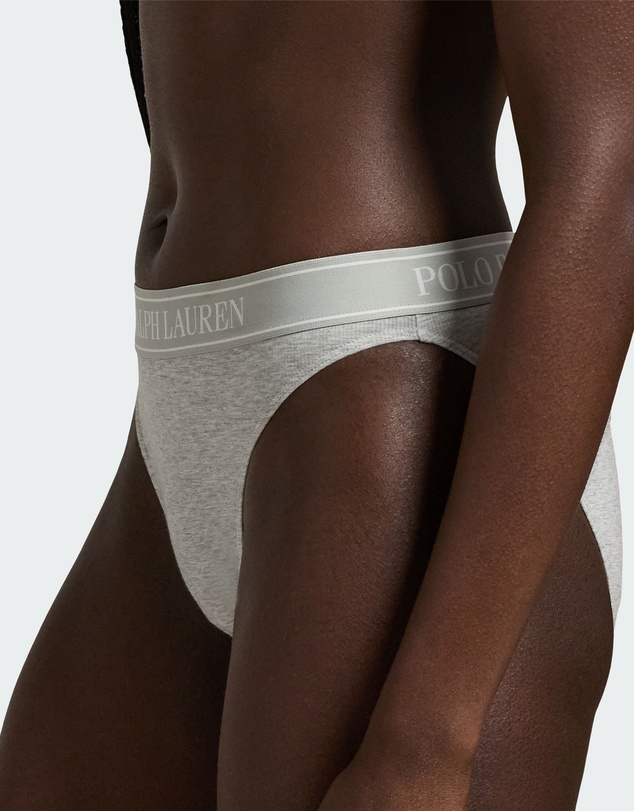 Polo Ralph Lauren - Polo Essentials Cotton Blend High Leg Bikini Brief