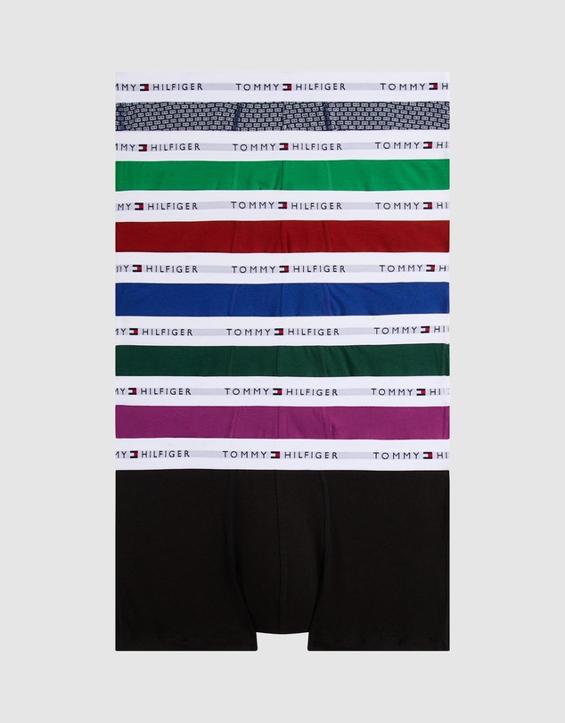 Tommy Hilfiger - 7-Pack Signature Print Trunks