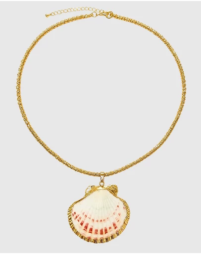 Miz Casa and Co - Zella Shell Necklace