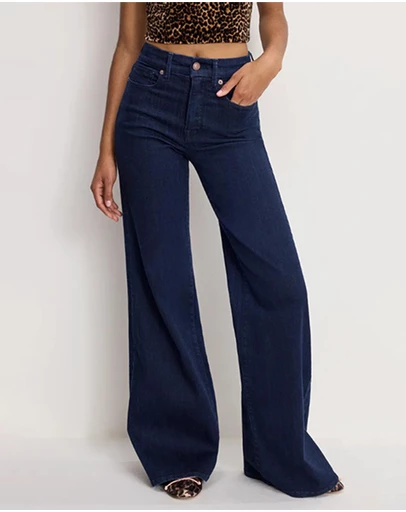 Good American - Good Waist Palazzo Jeans