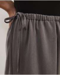 Atmos&Here - Viola Wide Leg Tie Detail Pants