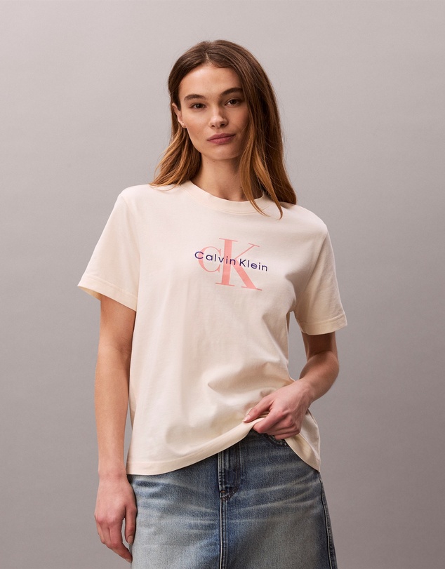 Calvin Klein Jeans - Embroidered Monogram Logo Tee