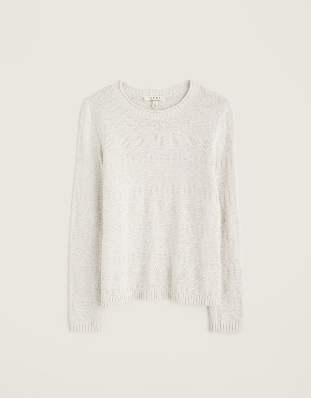 Seasalt - Seasalt Cornwall Neutrals Kinter Organic Cotton Jumper