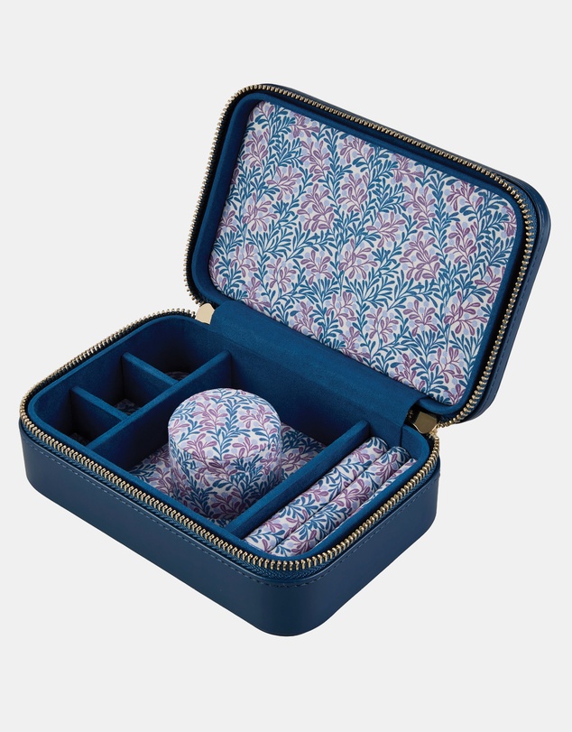 Wolf - WOLF Sophia Travel Zip Case Indigo Fruit Botanical
