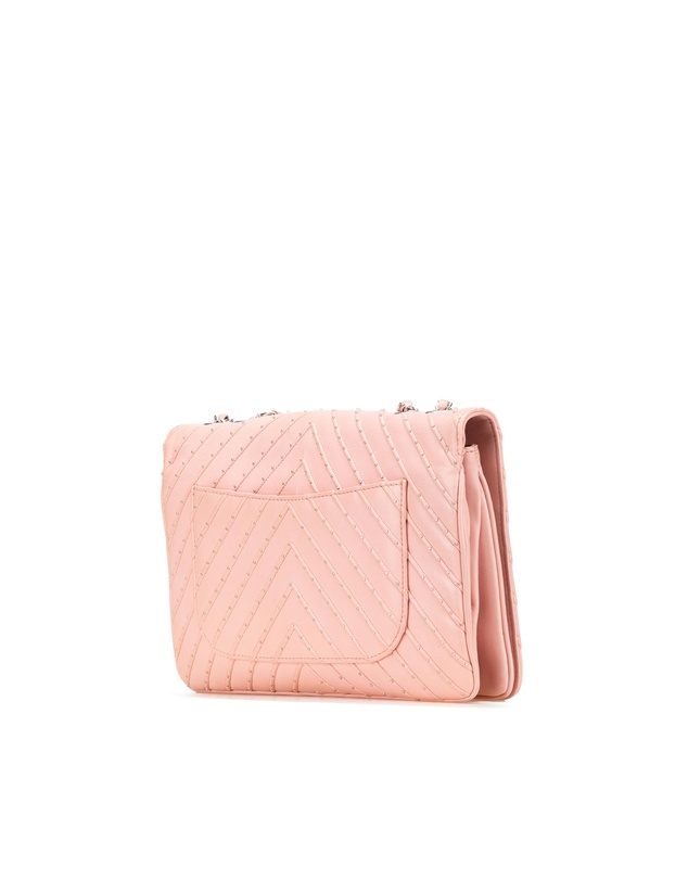 Pre-Loved by Azura Reborn - Pre-Loved chanel Studded Chevron Quilted Bag