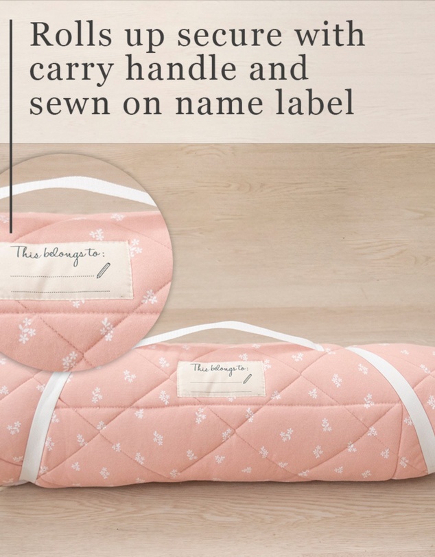 Living Textiles - Deluxe Nap Mat - Sophia Garden