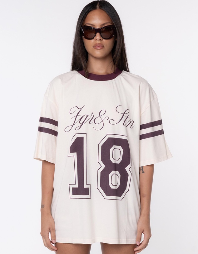 JGR & STN - Varsity Oversized T-Shirt