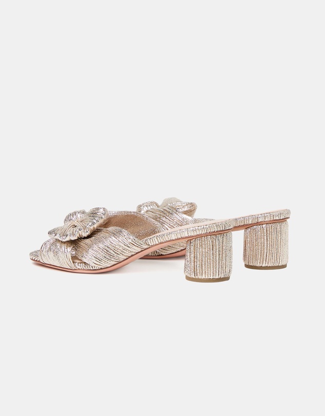 Loeffler Randall - Emilia Pleated Knot Mules