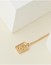 Carly Paiker - Sagittarius Star Sign Zodiac Tag Necklace