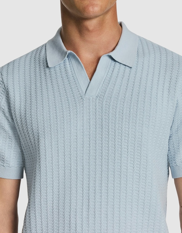 yd. - Salford Knitted Polo Shirt