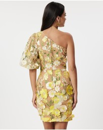 Honey and Beau - Enchanted Garden One Sleeve Dress