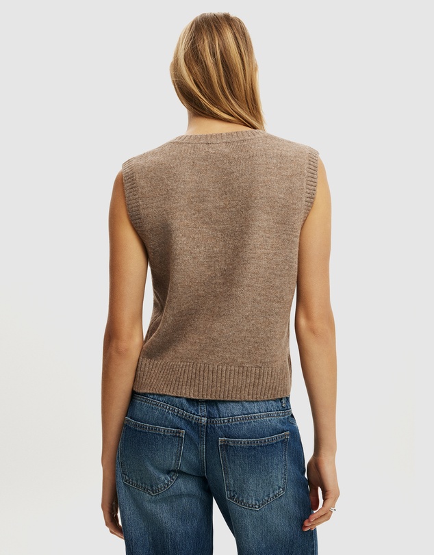 Cotton On - V-Neck Slouch Vest
