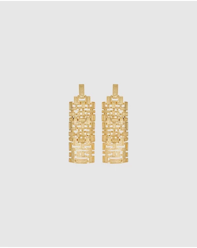 Kitte - Column Earrings