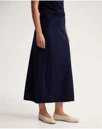 Oxford - Leonie Cashmere Blend Knitted Skirt