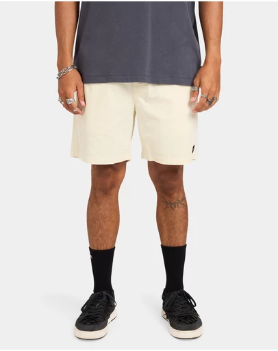 RVCA - Mens Escape II Corduroy Elastic Waist Shorts