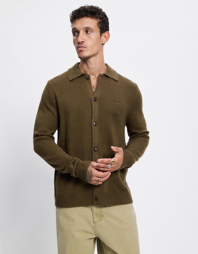 Rhythm - Mohair Button Up Knit