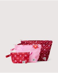 The Somewhere Co - Rosewood Handy Pouch Trio