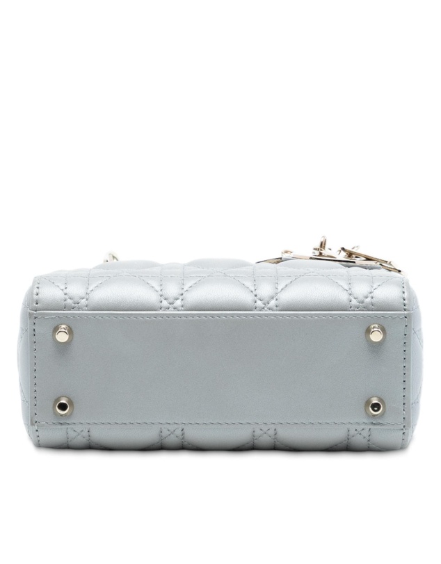 Pre-Loved by Azura Reborn - Pre-Loved Mini Lambskin Cannage Lady Dior