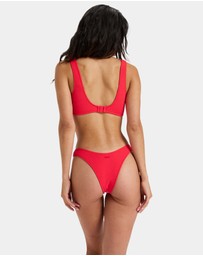 Roxy - Womens Lagos High leg Cheeky Bikini Bottom