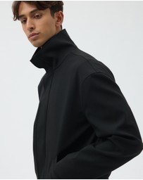 AERE - Cassian Funnel Neck Zip Jacket