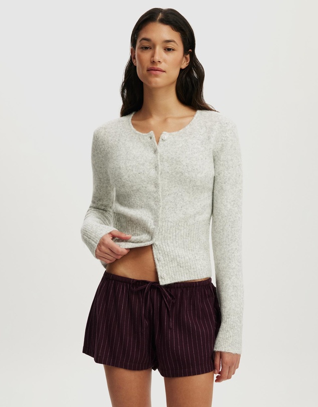 Cotton On Body - Fluffy Fitted Knit Cardigan