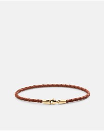 Daniel Wellington - Daniel Braided Leather Bracelet St Mawes 3.0mm G