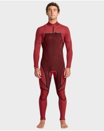 Quiksilver - Mens Merc 3/2 Chest Zip Wetsuit