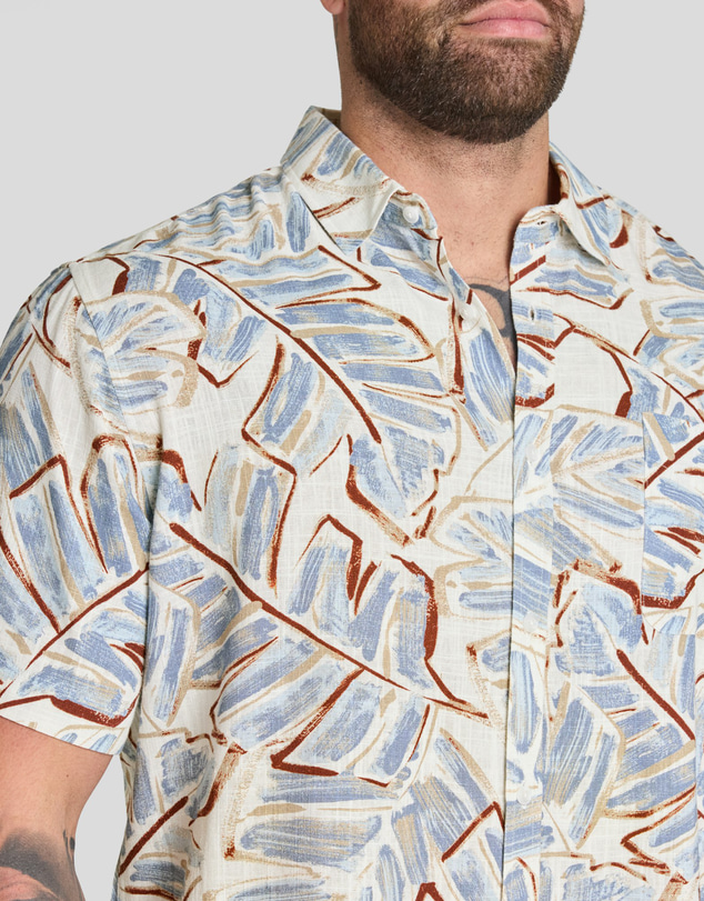 Johnny Bigg - Curacao Print Shirt