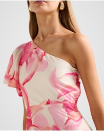 Forever New - Mattea One Shoulder Midi Dress
