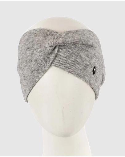 Max Alexander - European Made Dark grey Wool Headband