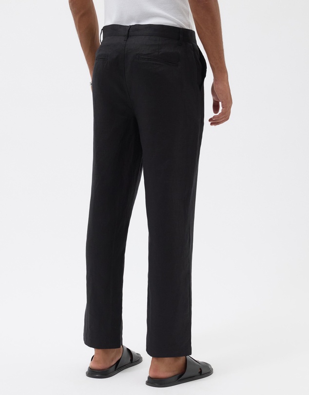AERE - Relaxed Leg Tailored Linen Pants