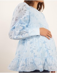 Atmos&Here Maternity  - Maternity Kaia Burnout Top