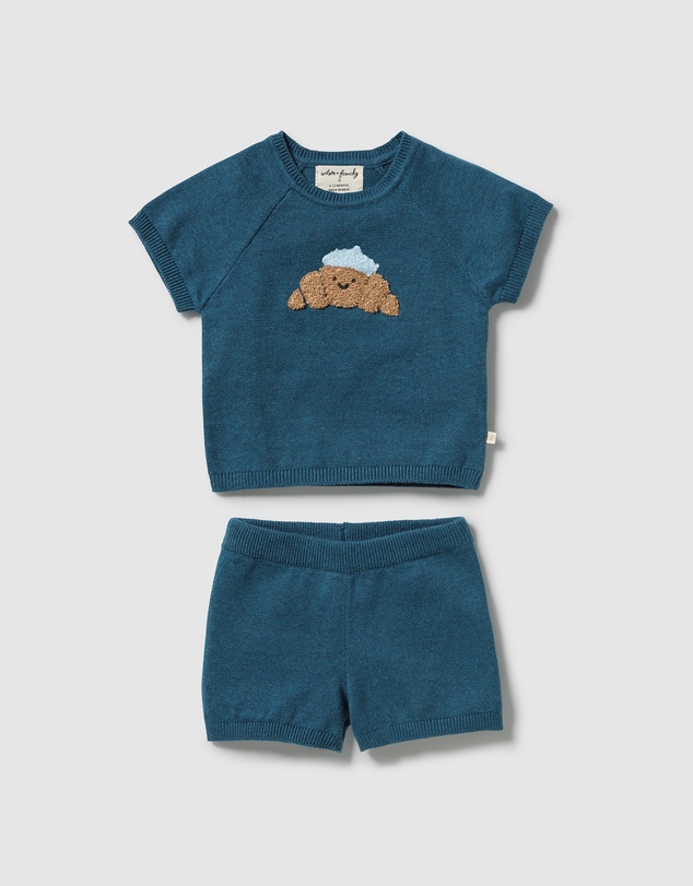 Wilson & Frenchy - Organic Knitted Set - Babies