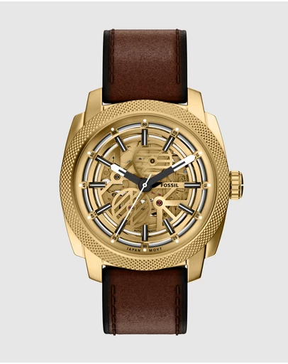 Fossil - Machine Brown Analogue Watch