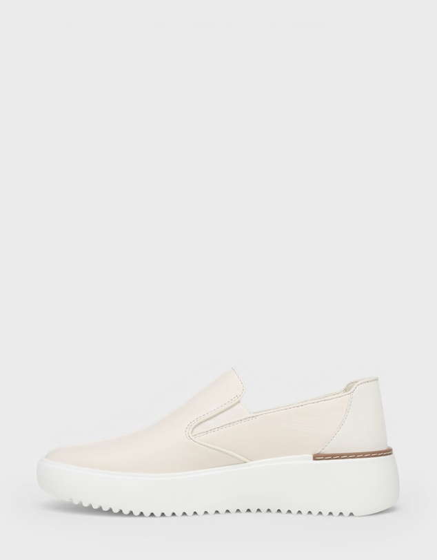 Vionic - Kearny 2.0 Platform Slip-On Sneaker - Ivory