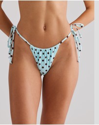 Vacay Swimwear - Rio Bottom Blue Polka