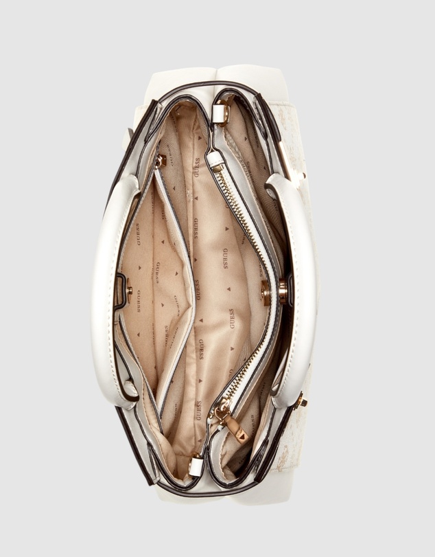 GUESS - Melinda Triple Compartment Satchel Bag