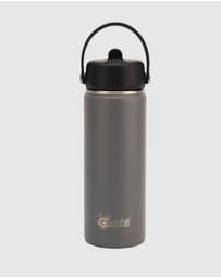 Tolu Australia - 600ml Insulated Grey Water Bottle
