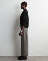 COS - Cropped Denim Wide-Leg Trousers