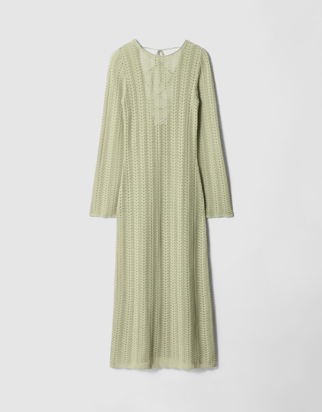 & Other Stories - Pointelle-Knit Midi Dress