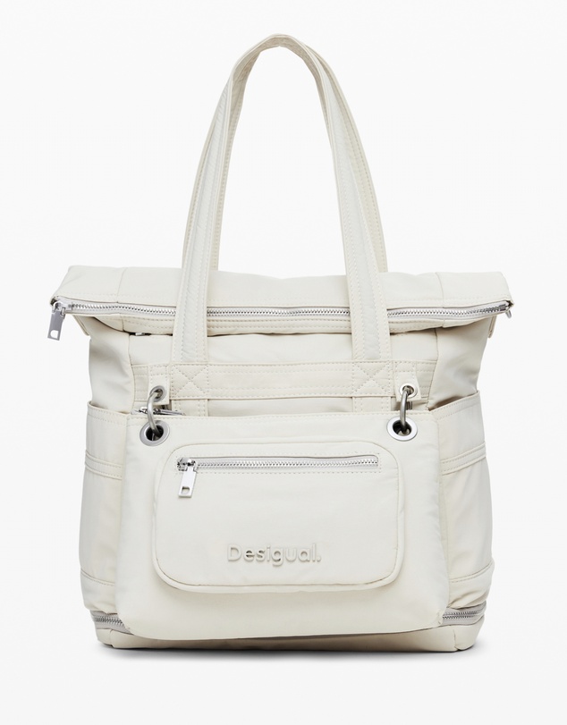 Desigual - Multi-position nylon backpack