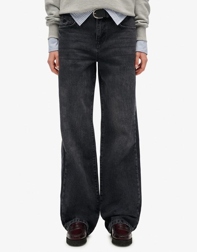Superdry - Mid Rise Wide Leg Jean